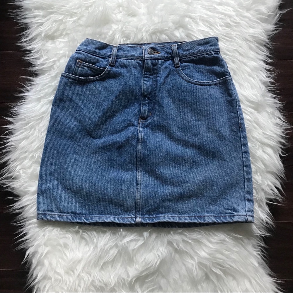 Vintage Guess by Marciano Denim Mini Skirt